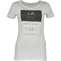 guess gr 69902 womens vest top in white