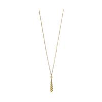 gucci 18ct gold diamantissima drop necklace