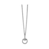 Gucci Horsebit Light Silver Necklace