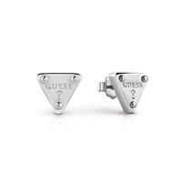 Guess Shape Stud Earrings Silver