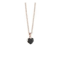 Guess Rose Gold Plated Mini Heartburst Necklace
