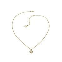 Guess Gold Plated Mini Heart Pendent Necklace