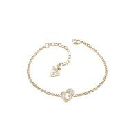 guess gold plated g hearts bracelet