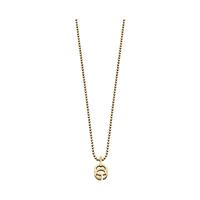 gucci 18ct gold running g necklace