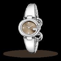 gucci ya134503 guccissima stainless steel ladies watch