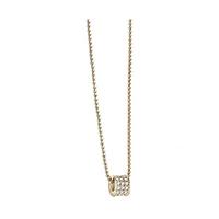 Guess G Rounds Necklace Yellow Gold Plated