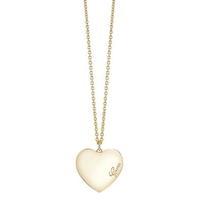 guess heartbeat necklace