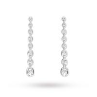 gucci marina silver drop earrings