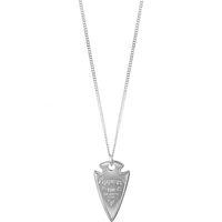 GUESS Men\'s Stainless Steel Shapes Necklace