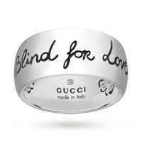 Gucci Exclusive Blind For Love 9mm Ring - Extra Large