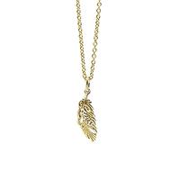 Guess City Of Angeles Necklace Yellow Gold Plated