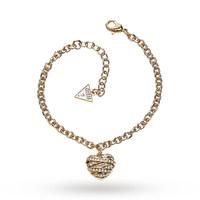 Guess Wrapped With Love Bracelet Yellow Gold Plated