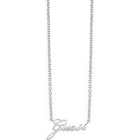 GUESS Ladies Silver Plated Signature Necklace