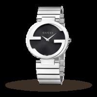 Gucci YA133307 Interlocking-G Stainless Steel Ladies Watch