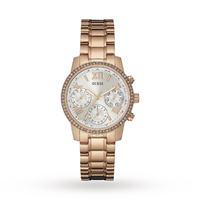 guess ladies mini sunrise chronograph watch