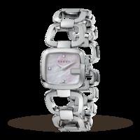 gucci ya125502 g gucci small ladies diamond set watch