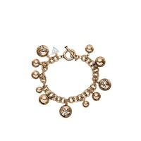 Guess Rose Gold Plated Bauble Bracelet