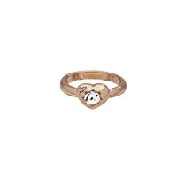 Guess Rose Gold Plated Mini Heart Ring