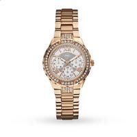 Guess Crystal Set Ladies Watch