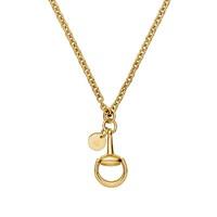 Gucci Horsebit 18ct gold pendant - small