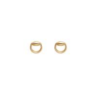 Gucci Horsebit 18ct gold stud earrings