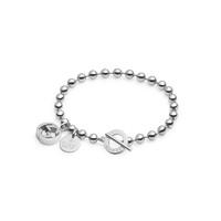 Gucci Boule Brit silver charm bracelet