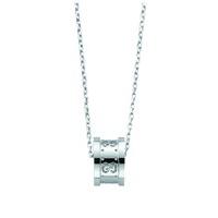 Gucci Icon Twirl 18ct white gold pendant