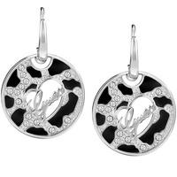 Guess Ladies Hollowed Heart Earrings UBE61064