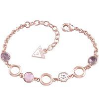 Guess Ladies Crystal Disc Bracelet UBB61042-L