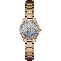Guess Ladies Greta Rose Gold Plated Bracelet Watch W0891L3
