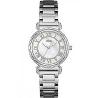 guess ladies south hampton stainless steel bracelet watch w0831l1