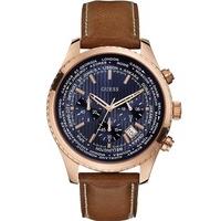 guess mens pursuit chronograph strap watch w0500g1