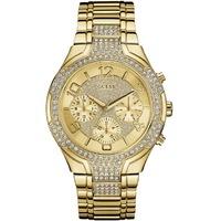 Guess Ladies Stella Gold Plated Bracelet Watch W0628L2