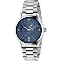 Gucci Ladies Blue Medium Bracelet Watch YA1264025