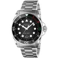 gucci mens stainless steel dive watch ya136208