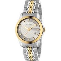 Gucci Ladies Two Colour G-Timeless Bracelet Watch YA126511