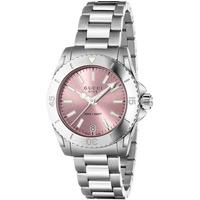 Gucci Ladies Dive Pink Bracelet Watch YA136401