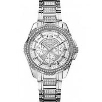 Guess Ladies Silver Dial Watch W0286L1