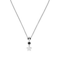 Gucci Trademark Black Spinal Necklace YBB43459000100U