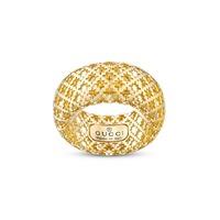 Gucci 18ct Gold Diamantissima Ring YBC284900001017 P