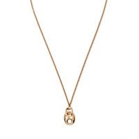 gucci ladies 18ct marina chain 50cm pendant ybb39022100100u