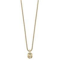 Gucci 18ct Gold Running G Logo Necklace YBB35712000100U