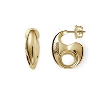 gucci ladies 18ct marina chain stud earrings ybd39319900100u