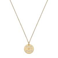 gucci blooms 18ct gold round enamel floral pendant necklace ybb4608510 ...