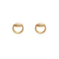 gucci ladies 18ct horsebit stud earrings ybd39102600100u