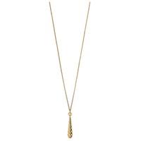 Gucci 18ct Gold Diamantissima Drop Necklace YBB34125500100U