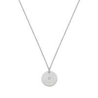 Gucci Blooms 18ct White Gold Round Floral Pendant Necklace YBB46085100100U