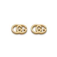 Gucci Running G 18ct Gold Logo Earrings YBD09407400200U