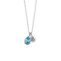 Guess Rhodium Plated Santorini Necklace UBN83061