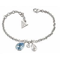 guess rhodium plated santorini bracelet ubb83039 l